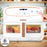Duronic AF14 WG Friggitrice ad Aria extra grande Air Fryer 2400W Cestello da 10L Friggitrice senza olio 10in1 Friggitrice ad aria calda con finestra di controllo Friggitrice