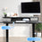 Duronic DD2 BK 120 cm Desk Top Nero con 2 cassetti | Compatibile con tutti i Desk Top da 120 cm | Accessorio per scrivania | Professionale estetico e organizzato | Superficie per sollevare lo schermo