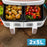 Duronic AFD2 WE Set 2 Cestelli di Cottura da 5 Litri per Friggitrice ad Aria, Compatibili Solo con i Modelli Duronic AF14, AF24, AF34, Accessorio per Airfryer a Doppio Cassetto
