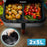 Duronic AFD1 BG Cassetto grande per friggitrice ad aria Duronic AF14, AF24 e AF34, Vassoio di cottura 10L, Contenitore per friggitrice ad aria a doppia zona, Carne sana, Opzione Sync Cook, Nero e Oro