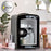 Duronic MFW4 BK Mini Frigo Portatile 4L Caldo Freddo Skincare Fridge per Cosmetici e Bevande Mini Cooler 6 Lattine AC/DC 12V Auto e 220V Casa Frigorifero Silenzioso per Camera Ufficio