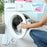 Duronic STM15 WE Scopa a Vapore 1500W, Lavapavimenti Senza Detergenti, Pulitore a Vapore per Pavimenti e Tappeti, Serbatoio 500 ml, Igienizza ed Elimina Batteri, Cavo 7 m, Bianco