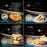Duronic AF34 BG Friggitrice ad Aria, Air Fryer 2400W Compatta, Friggitrice con cestello grande 10L, Friggitrice senza olio 10in1, Friggitrice per patatine, pollo, verdure, cotolette, polpette, pesce