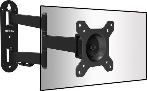 Duronic TVB1130 Supporto TV da parete regolabile e articolato per schermi LED LCD curvi monitor 13  50 portata 25kg  ultra sottile compatibile con vesa 400 x 400 mm