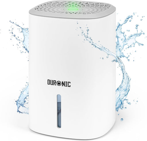 Duronic DH06 WE Deumidificatore 23W | 240ml al giorno|Capacità serbatoio 0.8L | Ideale per piccoli spazi | Previene muffa, cattivi odori e condensa! Mantiene gli oggetti asciutti