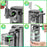 Duronic CO60 Apriscatole Elettrico 50W Automatico, Apri Lattine da Tavolo con Arresto Automatico, Affilacoltelli Integrato, Apribottiglie e Decapsulatore, Can Opener, Facile per Anziani