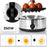 Duronic EB35 BK Cuociuova elettrico 350 W | Fino a 7 uova | 3 impostazioni di cottura per Sode Medie Alla coque | Teglia per cucinare 2 frittate| Inculi fora uovo e misurini| Cuoci uova con termostato