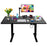 Duronic CD160 BK Scrivania Elettrica Regolabile in Altezza 160x60 cm Nera, Desk Sit Stand Motorizzato 72-118 cm, 3 Memorie, USB USB-C, Carico 70 kg, Postazione Ergonomica Ufficio Casa Smart Working