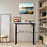 Duronic CD160 BW Scrivania Elettrica Regolabile in Altezza 160x60 cm Nera Bianco, Desk Motorizzato 72-118 cm, 3 Memorie, USB USB-C, Carico 70 kg, Postazione Ergonomica Ufficio Casa Smart Working