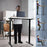 Duronic CD160 BW Scrivania Elettrica Regolabile in Altezza 160x60 cm Nera Bianco, Desk Motorizzato 72-118 cm, 3 Memorie, USB USB-C, Carico 70 kg, Postazione Ergonomica Ufficio Casa Smart Working
