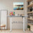 Duronic CD160 WE Scrivania Elettrica Regolabile in Altezza 160x60 cm Bianco, Desk Motorizzato 72-118 cm, 3 Memorie, USB USB-C, Carico 70 kg, Postazione Ergonomica Ufficio Casa Smart Working