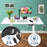Duronic CD160 WE Scrivania Elettrica Regolabile in Altezza 160x60 cm Bianco, Desk Motorizzato 72-118 cm, 3 Memorie, USB USB-C, Carico 70 kg, Postazione Ergonomica Ufficio Casa Smart Working