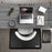 Duronic CD160 WG Scrivania Elettrica Regolabile in Altezza 160x60 cm Bianco, Desk Motorizzato 72-118 cm, 3 Memorie, USB USB-C, Carico 70 kg, Postazione Ergonomica Ufficio Casa Smart Working