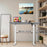 Duronic CD160 WG Scrivania Elettrica Regolabile in Altezza 160x60 cm Bianco, Desk Motorizzato 72-118 cm, 3 Memorie, USB USB-C, Carico 70 kg, Postazione Ergonomica Ufficio Casa Smart Working
