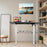 Duronic CD160 WK Scrivania Elettrica Regolabile in Altezza 160x60 cm Bianco, Desk Motorizzato 72-118 cm, 3 Memorie, USB USB-C, Carico 70 kg, Postazione Ergonomica Ufficio Casa Smart Working