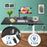 Duronic CD160 WK Scrivania Elettrica Regolabile in Altezza 160x60 cm Bianco, Desk Motorizzato 72-118 cm, 3 Memorie, USB USB-C, Carico 70 kg, Postazione Ergonomica Ufficio Casa Smart Working
