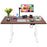 Duronic CD160 WT Scrivania Elettrica Regolabile in Altezza 160x60 cm Bianco, Desk Motorizzato 72-118 cm, 3 Memorie, USB USB-C, Carico 70 kg, Postazione Ergonomica Ufficio Casa Smart Working