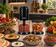 Duronic CH57 BK Mini Tritatutto 500W con 2 Ciotole 700 ml con Coperchio, Robot da Cucina Multifunzione per Verdure Frutta Carne Spezie, 4 Lame Acciaio Inox, Funzione Impulso, Preparazione Salse Nero