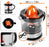 DURONIC JE407 spremiagrumi elettrico con misure specifiche, capacità in ml e parti del prodotto.