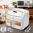 Duronic AF14 WG Air Fryer XXL con cestello da 10 L, divisore rimovibile e tecnologia ad aria calda.