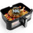 Duronic AFD1 Friggitrice ad aria digitale con ampio cestello, finestra trasparente e display touch.