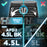 Duronic AFD2 BK 4,5L Friggitrice ad aria digitale con capacità di 4,5 litri, display touch e tecnologia ad aria calda.