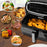 Duronic AFL2 Liner in silicone ideali per cucinare patatine, pollo, carne, pesce, verdure e dessert.