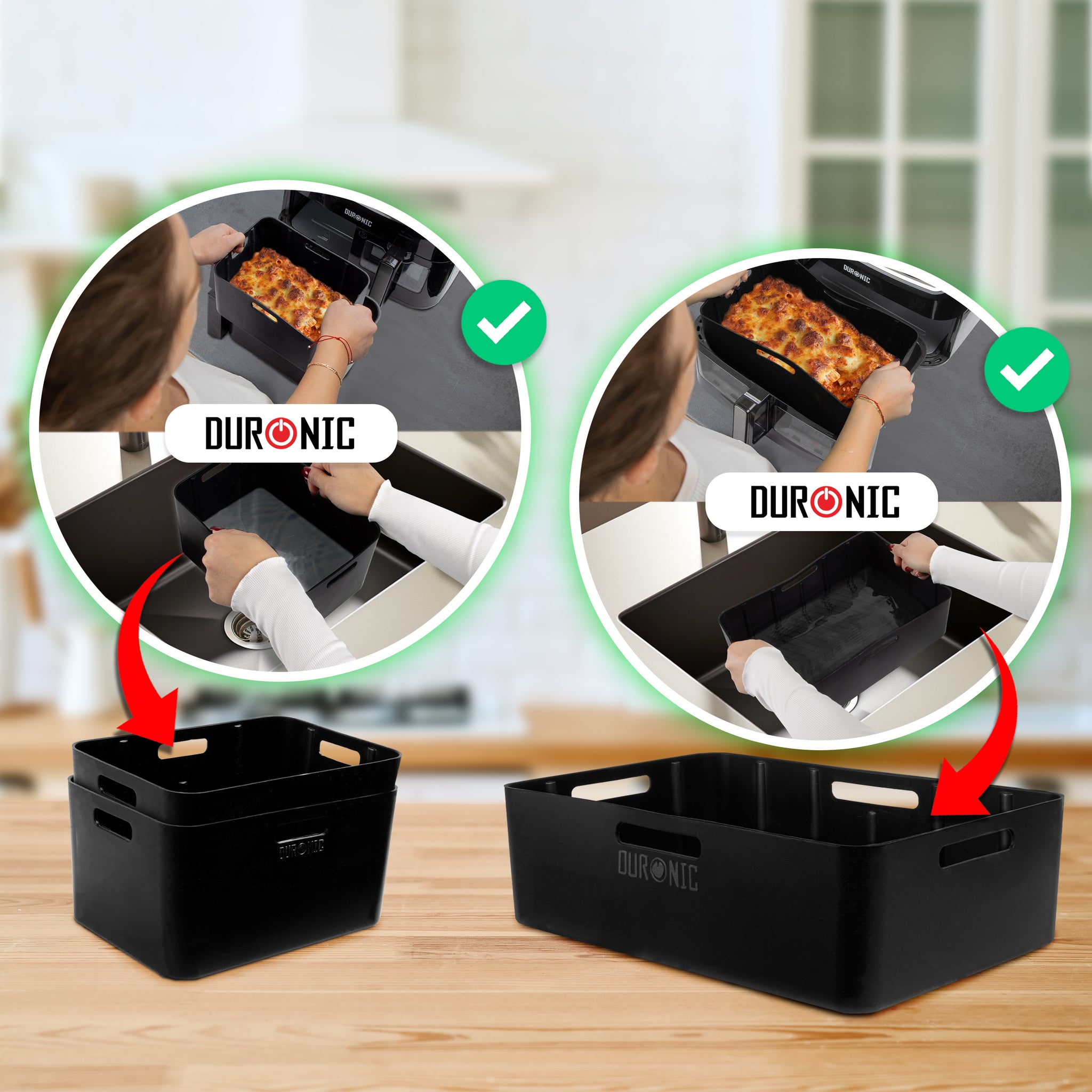 Duronic AFL3 Friggitrice ad aria ideale per cucinare a casa, in famiglia e durante le occasioni speciali.