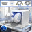 Duronic DW5 WE Lavastoviglie Compatta con Dimensioni del Prodotto e Accessori Inclusi.