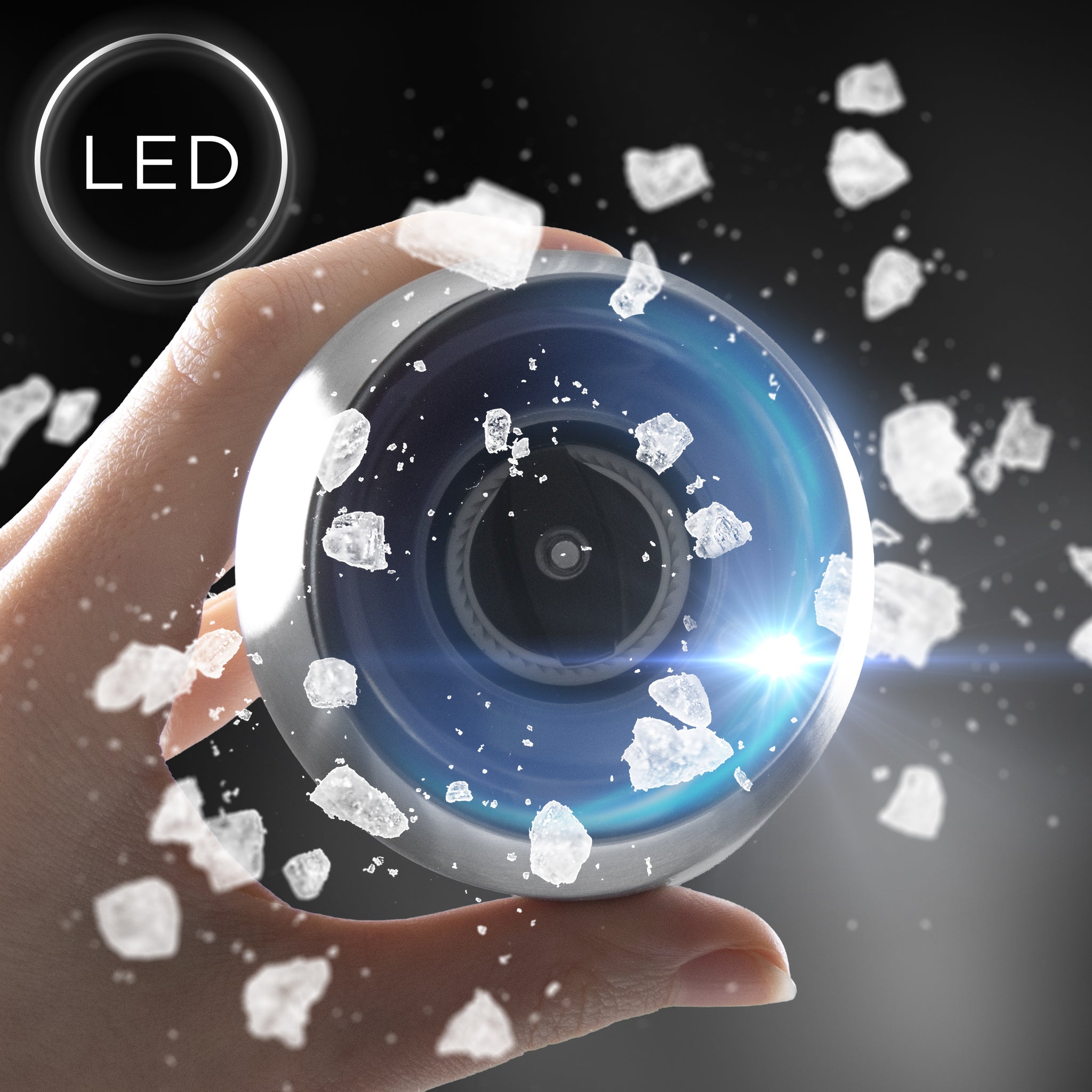 Duronic EMB2 Luce LED integrata per illuminare il condimento durante la macinatura.