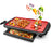 Duronic GP25 Piastra Elettrica Teppanyaki 2000W con ampia superficie antiaderente per grigliare carne, pesce e verdure
