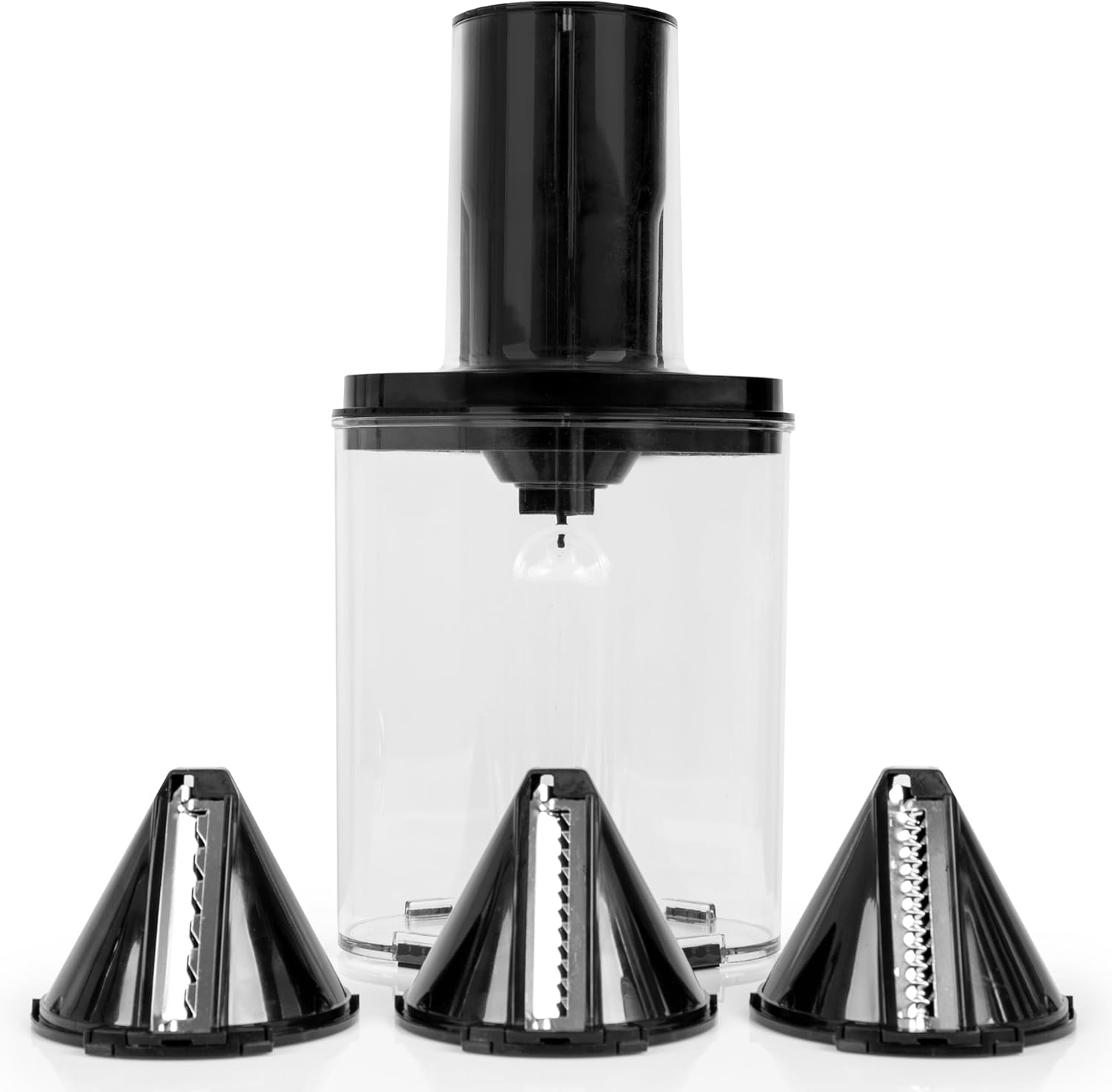Duronic HBS35 Spiralizzatore per Verdure con 3 Formati di Taglio per Preparare Spaghetti, Strisce e Nastri di Verdure.