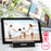Duronic PF1D BK Cornice fotografica digitale con 32 GB di memoria interna per oltre 40.000 foto e brevi video.