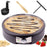 Duronic PM152 Crepiera elettrica da 1500 W con ampia piastra antiaderente per crepes, pancake e piadine.
