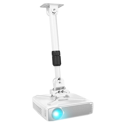 Duronic PB06XL Supporto universale per proiettore 13.6kg estendibile da 450mm a 700mm montaggio parete / muro / soffitto staffa videoproiettore per casa ufficio sale riunioni