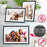 Opzione 1
Duronic PF2A BK Cornice digitale WiFi con rotazione automatica delle foto in modalità verticale e orizzontale.