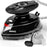 Duronic SI3 BK Mini Ferro da Stiro | Ferro da Viaggio a Vapore 400W | Serbatoio 35ml | Steamer Portatile con Base d’appoggio e borsello da Viaggio | per lavori di Cucito, Quilting | Nero