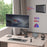 Duronic DM6A1 Supporto Monitor da Scrivania, Molla a Gas, Schermi 13"-32", Braccio Ergonomico Regolabile VESA 75/100, 360°, Inclinazione -90°/+85°, per PC, Ufficio, Gaming, Home Office, Portata 9 kg