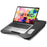 Duronic DML432 Supporto Laptop con imbottitura | Piattaforma Tablet con cuscino e maniglia integrata | Scrivania portatile | Vassoio ergonomico per letto, divano e auto