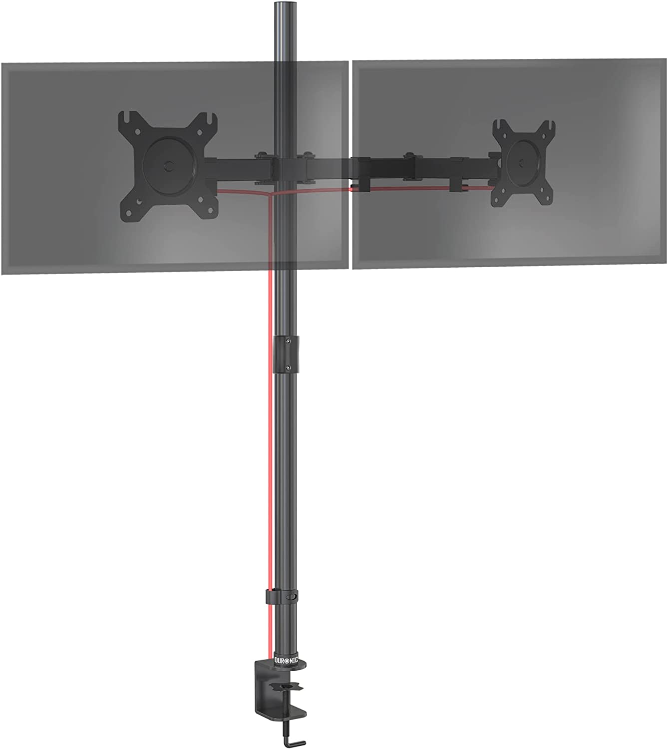 Duronic DMT152 BK Supporto da scrivania per monitor 13