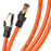 Duronic CAT8 Arancione 10 m | Cavo di Rete ethernet schermato S/FTP | Cavo ethernet Patch superveloce | Supporta fino a 2 GHz / 2000 MHz | Connettori RJ45 | Trasmissione dati 40 gigabit