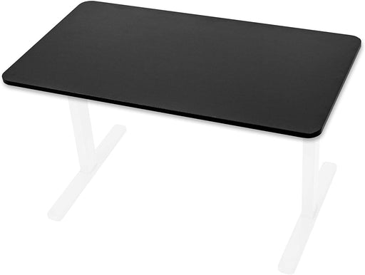 Duronic TT157 BK Piano scrivania  Ripiano scrivania 150 cm x 70 cm - Compatibile con telai da scrivania Duronic  Piano di lavoro per ufficio ergonomico  Nero