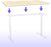 Duronic TT187 NL Piano scrivania – Ripiano scrivania 180 cm x 70 cm - Compatibile con telai da scrivania Duronic – Piano di lavoro per ufficio ergonomico – Naturale