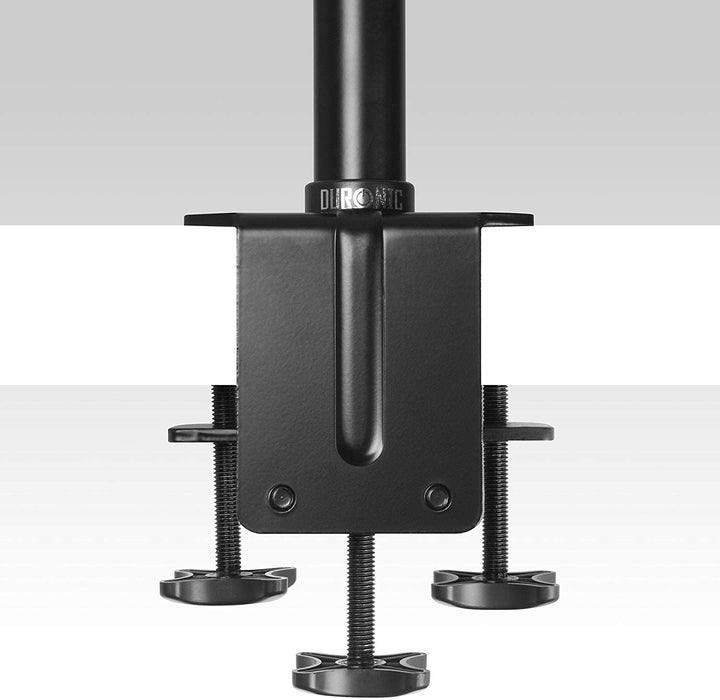 Duronic DM453POLE 80 cm Staffa per supporti monitor da scrivania – Staffa compatibile con tutti i supporti monitor Duronic – Consente una maggiore flessibilità nel posizionamento dello schermo