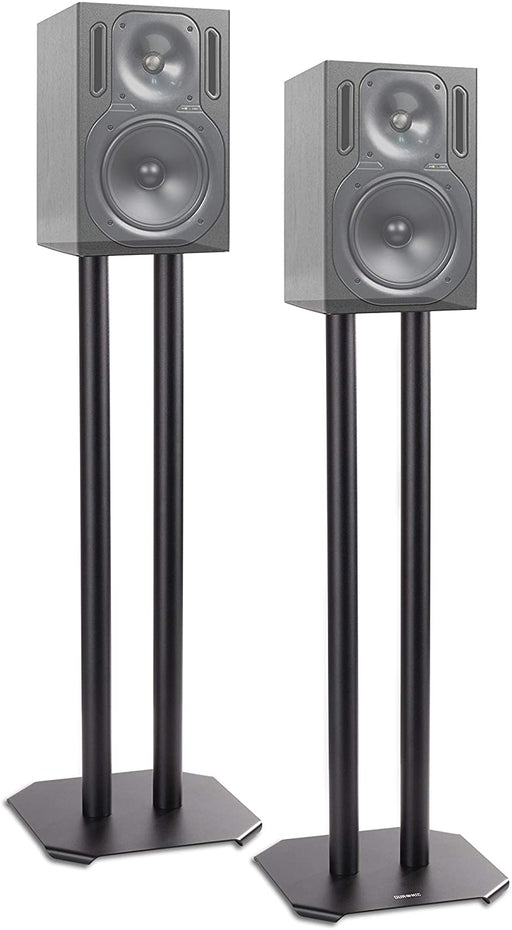 Duronic SPS1022 /60 Supporti per casse acustiche - Altoparlanti da terra - 60 cm di altezza - Riempimento con sabbia - Supporto antivibrazione - Ideale per impianti Hi-Fi / Stereo / Home Cinema 5.1