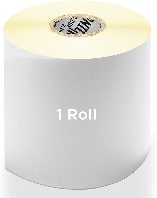 Duronic LL4X6 /1 Etichette adesive per stampante termica  1 rotolo  500 etichette 102 x 152 mm / 6 x 4  adatto per stampanti zebra toshiba citizen  compatibile con tutti i tipi di corrieri