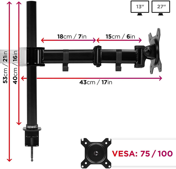 Supporto Monitor Supporto da scrivania for doppio monitor, braccio for monitor regolabile con molla a gas for 2 schermi fino a 32 pollici, 17,6 libbre, piastre VESA scorrevoli con morsetto e base Supporto Monitor Supporto da scrivania for doppio monitor, braccio for monitor regolabile con molla a gas for 2 schermi fino a 32 pollici, 17,6 libbre, piastre VESA scorrevoli con morsetto e base