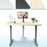 Duronic TT127NL Piano scrivania – Ripiano scrivania 120 cm x 70 cm - Compatibile con telai da scrivania Duronic – Piano di lavoro per ufficio ergonomico – Naturale