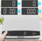 Duronic KS1009 Bilancia da cucina - Bilancia ad alta precisione con display digitale - Portata 1g / 10 kg - Piattaforma in vetro - Funzione Tara - Ideale per cucina e pasticceria