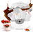 Duronic YM2 Yogurtiera elettrica automatica – 8 vasetti in ceramica da 125 ml - Macchina per yogurt con display digitale timer impostabile - Ideale per preparare yogurt fatti in casa